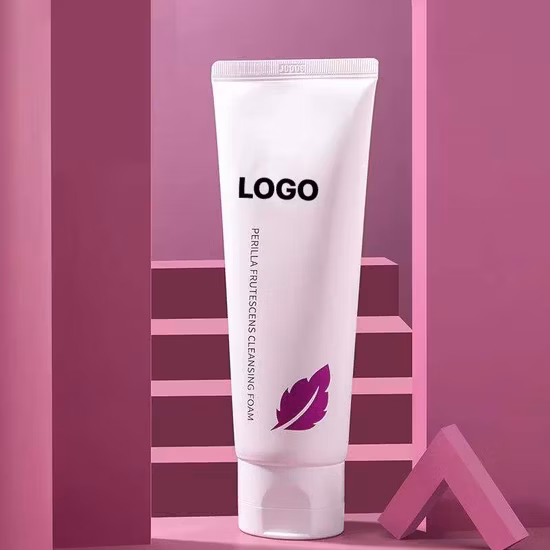 Custom Logo Skincare Bright Light Face Cleansing Foam Hydrating Facial Wash Cleanser 